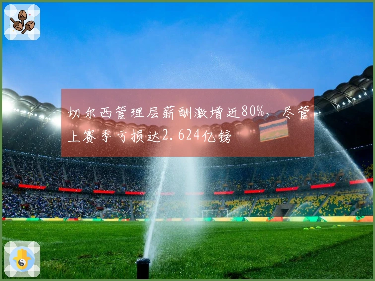 切尔西管理层薪酬激增近80%，尽管上赛季亏损达2.624亿镑